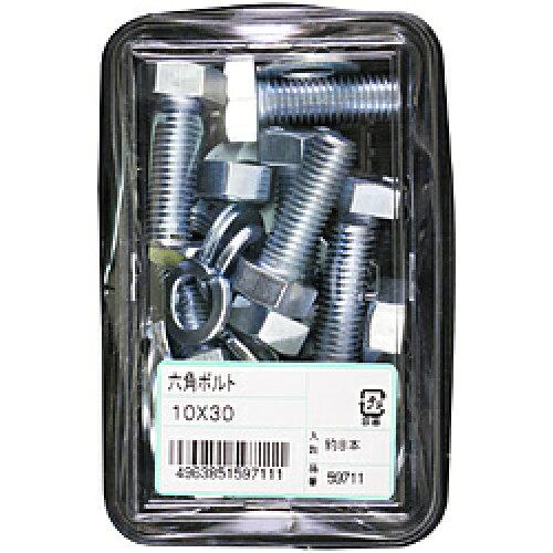 ユタカ産業 ユニクロ 六角ボルト 10x