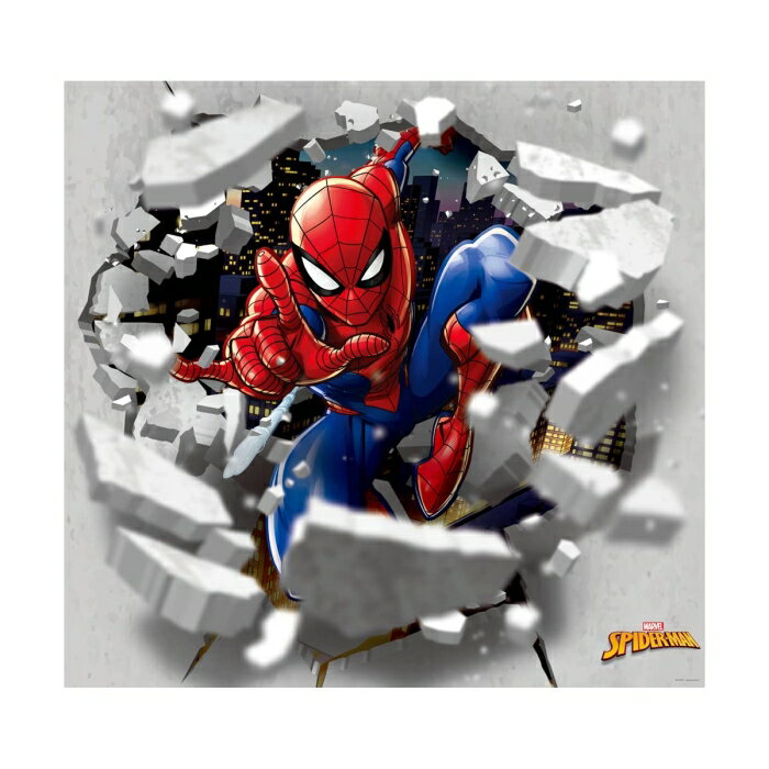 プリ・テック(PRITECH) MARVEL SPIDER-MAN(マーベル スパイダーマン) ウォールペーパー 6シートタイプ (WP_M031-6)
