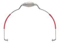 三宝産業 ムラノ18−8真空食缶用吊取手6L用　レッド【ASYB409】