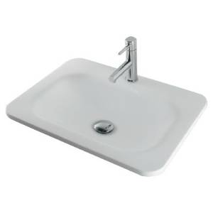 KAKUDAI カクダイ 角型洗面器//ホワイト #MR-493220W