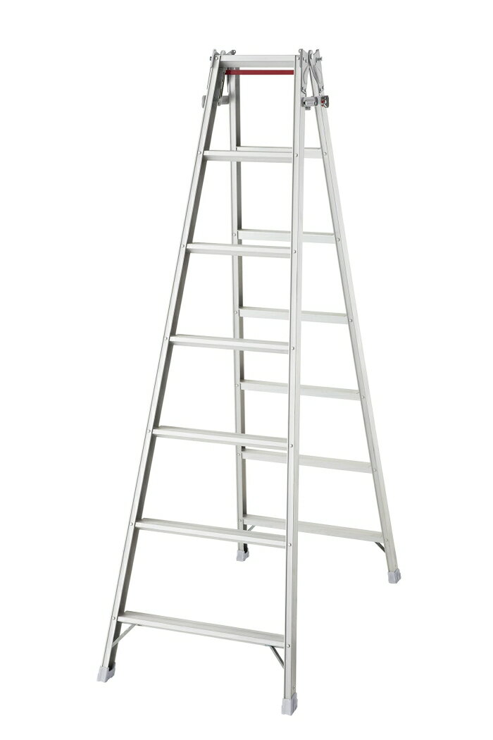 Stepladders - 長谷川工業(Hasegawa) ハセガワ アルミはしご兼用脚立 標準タイプ ワンタッチバー RD型 7段(10265) (RD21B 6010)