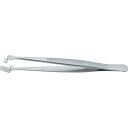 idealtek社 idealtek 耐酸耐磁ウェハーピンセット 120mm 先端幅6.5mm 2枚爪 (2WFSA1IT 1539)