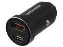 グリーンハウス GH-CCUC2B-BK USB Type-C搭載USBシガーソケット充電アダプタ(GH-CCUC2B-BK)