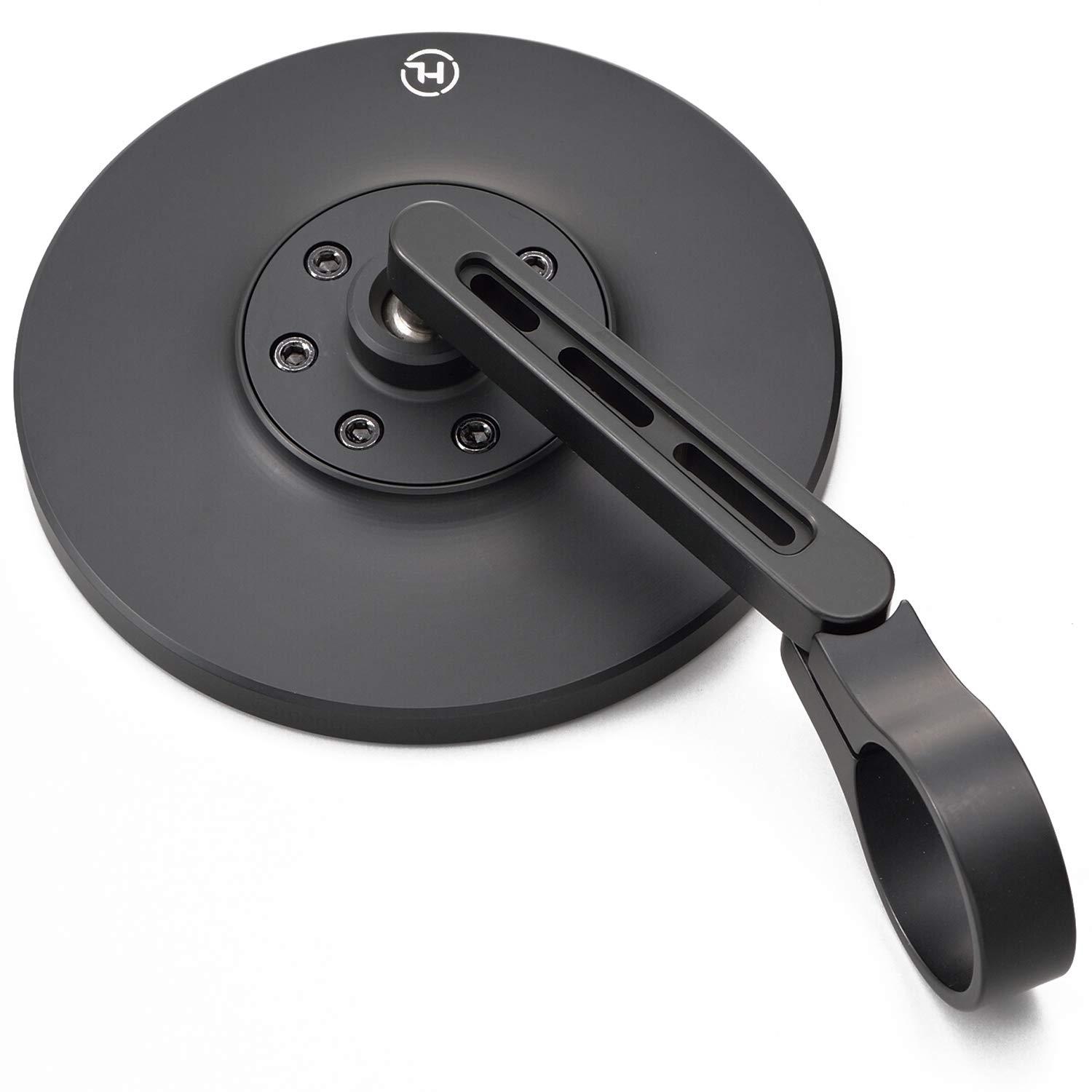 DAYTONA デイトナ 【必ず購入前に仕様をご確認下さい】HS バーエンドミラー CONERO S BK (17304)