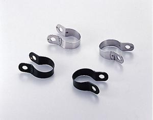 ハリケーン　HA5781B ウインカー取付バンド ブラッククローム フレーム/スイングアーム取付用_φ32〜φ35..