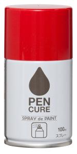 ニッペホームプロダクツ ペンキュア SPRAY de PAINT レッド 100ml