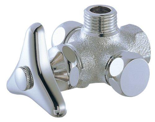 SANEI(旧社名:三栄水栓製作所) 分岐止水栓本体[共用形] アングル型 呼び:13 B411-X...