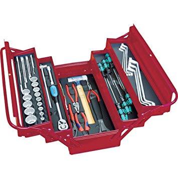 TRUSCO トラスコ中山 TIT44SRF5TRUSCO EVAフォーム 黒×灰 3段式工具箱用7761805