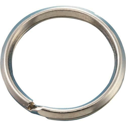 日本緑十字社 二重リング（キーリング） 内径15.5mmΦ 10個組 スチール製 137170 1組(10個入)