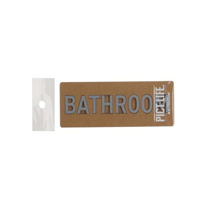 HILOGIC ハイロジック 24781 PICT LIFE. BATHROOM グレー 1枚入