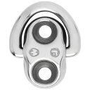 LINDEMANN Wichard フォールディングアイパッド 穴径6mm 2穴 (6684 1545)