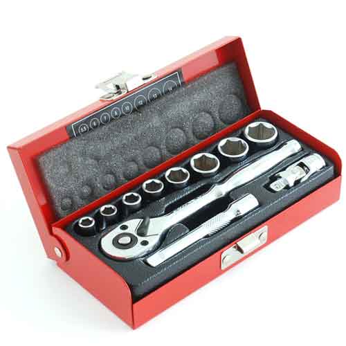 藤原産業 SK11 1／4ソケットレンチセット TS-211M 11PCS 265123