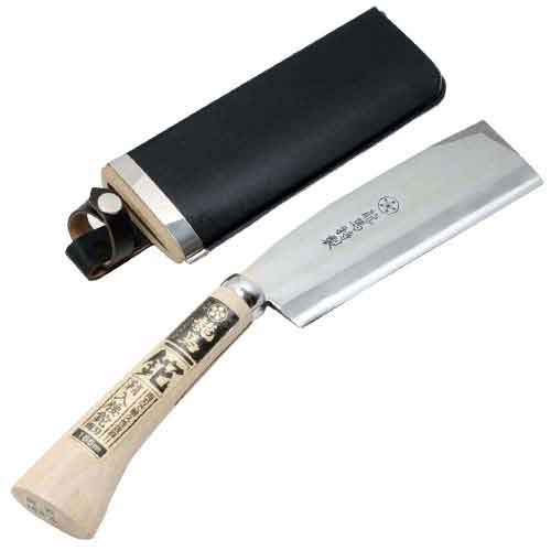 梅鉢龍馬 鞘入腰鉈　双刃 165MM 602053