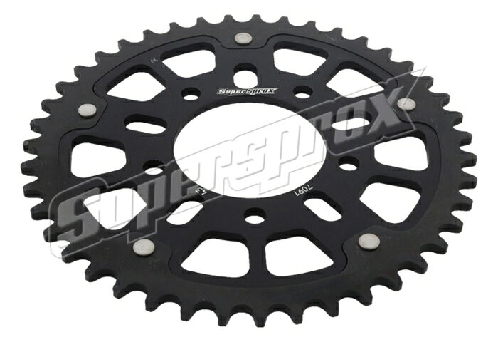 スーパースプロックス(Supersprox) SPX REAR STEALTH 7090-43T BLK