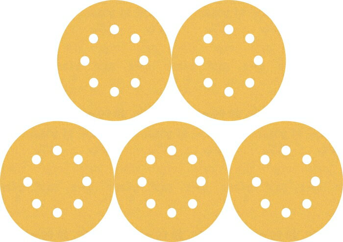 BOSCH ボッシュ ボッシュ ランダムアクションサンダーペーパー C470 125mm #320 5枚入り (2608900810 6250)