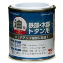 ニッペ 油性鉄部・木部・トタン用 ブラックチョコレート 1/12L
