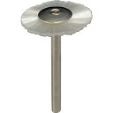 日本精密機械工作 リューター 軸付ホイール型ブラシ軸径(mm):3毛材:ナイロン (B1315 8895)