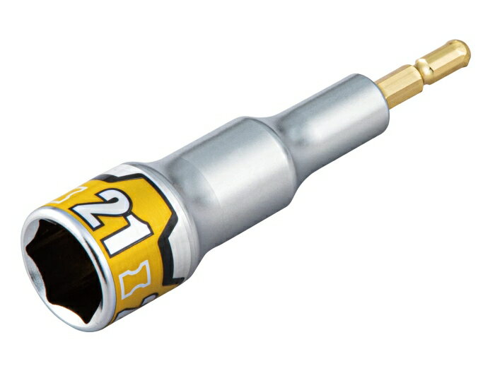 京都機械工具(KTC) KTC 40V対応 インパクトドライバ用ソケットビット 21mm (BZP63A21 2285)