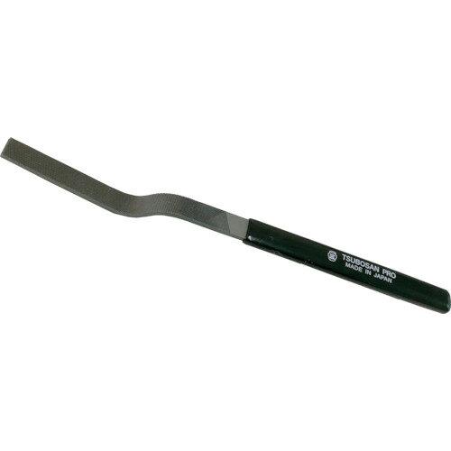 ツボサン プロヤスリ クランク型 5本組 平 細目 (HIC0503 4058)