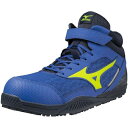 MIZUNO(ミズノ) ミズノ プロテクティブスニーカー オールマイティー SDII13H ブルーXネオンイエロー 255 (F1GA230727255 721...
