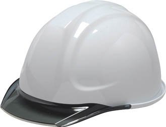 DICプラスチック DIC SYA-C型ヘルメット 白/スモーク ライナー付 SYACWSKP