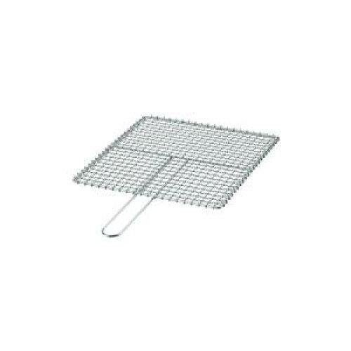 KANDA カンダ 鉄クロームメッキ 片手用焼アミ 39号 1個