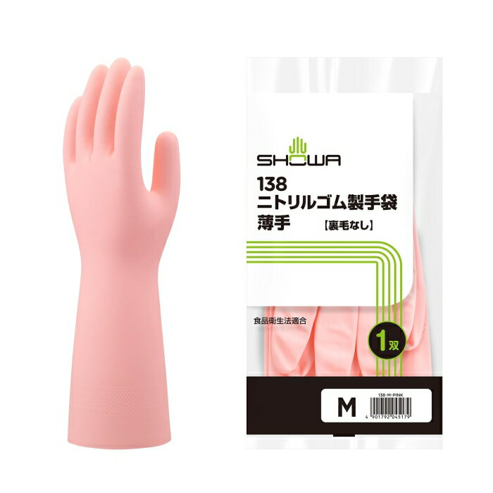 Other - ショーワグローブ ショーワ ニトリルゴム 薄手 #138 ピンクM
