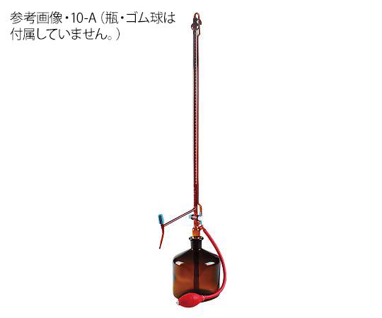 &nbsp;メーカー&nbsp;アズワン&nbsp;商品カテゴリ&nbsp;研究器具・実験用品＞ビュレット&nbsp;発送目安&nbsp;1日〜2日以内に発送予定（土日祝除）&nbsp;お支払方法&nbsp;銀行振込・クレジットカード&nbsp;送料&nbsp;送料無料&nbsp;特記事項&nbsp;&nbsp;その他&nbsp;●容量(mL):50●一目盛(mL):0.1●体積許容誤差(mL):±0.05●色:茶●材質:本体/硼珪酸ガラス、コック/PTFE(四フッ化エチレン)●※瓶・ゴム球は付属していません。