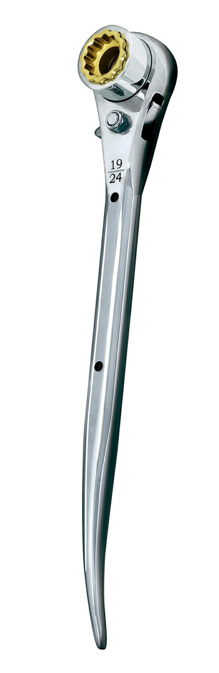 イチネンアクセス MT ラチェット 曲がり19x24/17 マガリ 12865