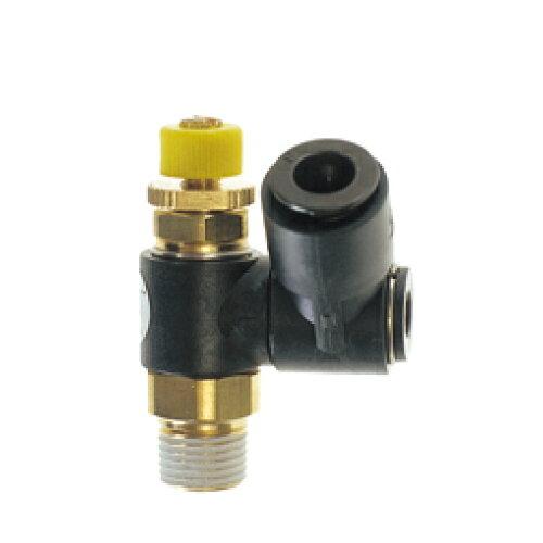 千代田通商 フジスピードコントローラβ(樹脂)メーターアウト 6mm・R1/8 B6R01SCO 1個