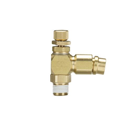 千代田通商 フジHタイプスピードコントローラーα(金属)メーターアウト 6 R1/8 601SCOH 1個