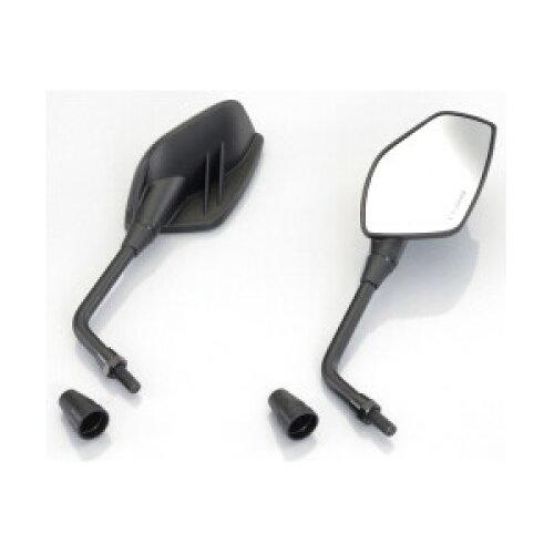 キタコ(KITACO) GPRミラー(T3) R/10/セイ/BK 675-1205021