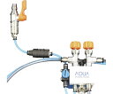 アクアシステム 電動式工場扇専用ミストファン (ACME 1201)