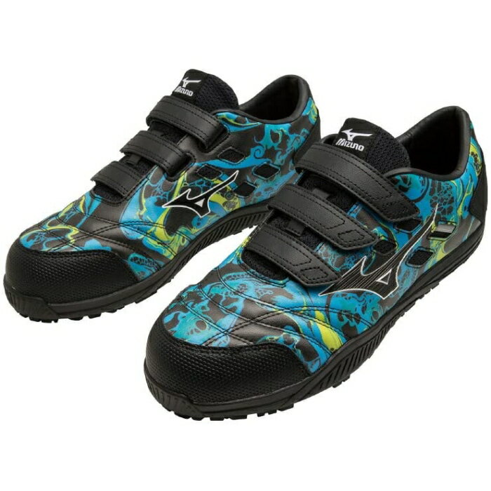MIZUNO(ミズノ) ミズノ 【限定カラー】プロテクティブスニーカー オールマイティ TDII22L ブルーXブラ..