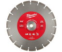 Milwaukee ミルウォーキー 14インチ(356mm)ダイヤモンドブレード(プレミアムセグメント型) (49937940 7317)