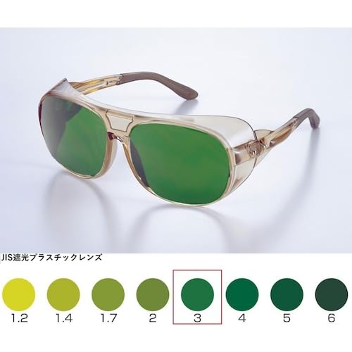 トーアボージン アイカップ遮光めがね UL-108B TBP3 (UL108BTBP3 4645)