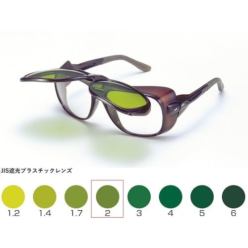 トーアボージン W型アイカップ遮光めがね UL-109W TBP2 (UL109WTBP2 4645)