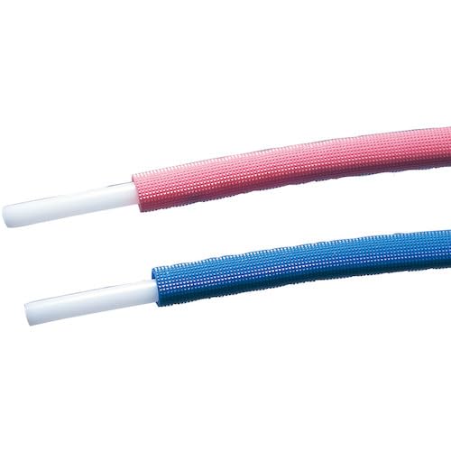 前澤給装工業 保温材付架橋ポリエチレン直管 保温材5mm ピンク 13A×3m (QXPECP13053Q 7282)