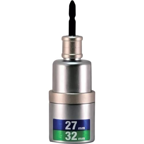 イチネンアクセス MUSTTOOL 軸交換式落下防止ダブルソケット6角 差込6.35x対辺27/32mm×全長135mm RBS2732I-6K (19959 7278)