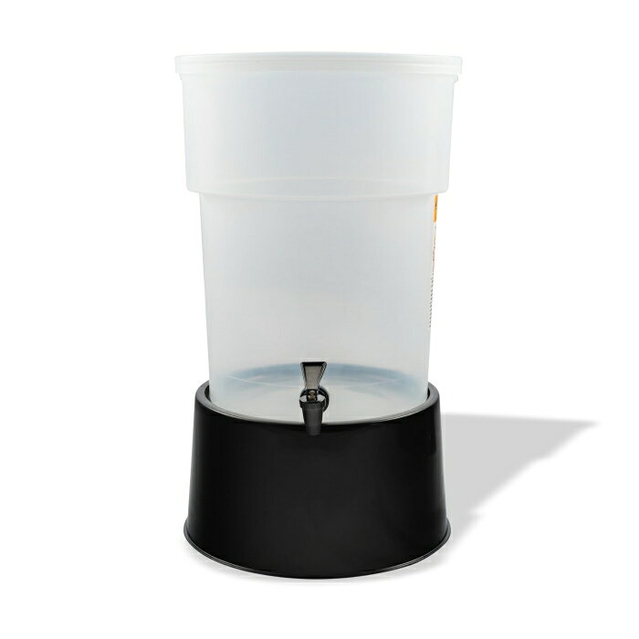 Carlisle Foodservice Products カーライル　丸型ビバレッジディスペンサー2229　5ガロン　黒