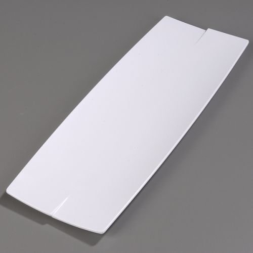 Carlisle Foodservice Products カーライル　レイヴ　レクタングルプレートL　ホワイト　33324
