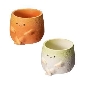 ケー・イー・アイ リトルレジンポット 大根＆にんじん (5152S)【入数:6】