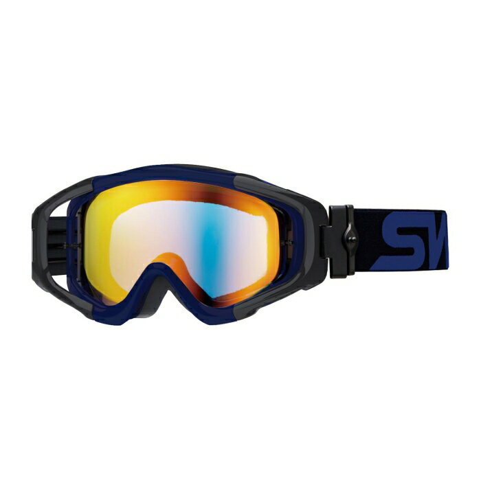 スワンズ 【必ず購入前に仕様をご確認下さい】MX-TLN-MBKBL ダートゴーグル