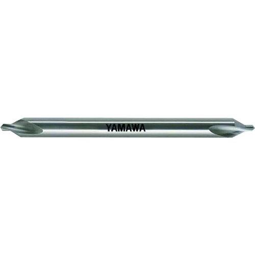 Rakuten - YAMAWA ヤマワ ヤマワ ロングシャンク弱ねじれ溝A形60° 超硬センタ穴ドリル C-CD-SL L100 4X60°X10 (CCDSL1004X60X10 8013)