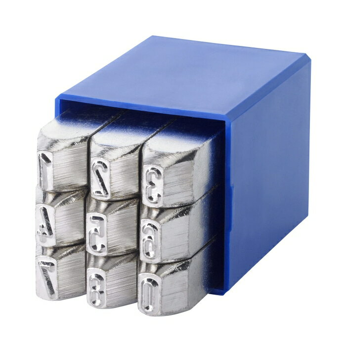 Heidenpeter グラブレム 数字刻印セット エクストラ 0～9 3mm (11003000 2548)