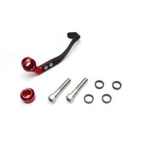 アクティブ(ACTIVE) ブレーキレバーガード＆バーエンド フルSET RED ACTIVE 30802M12 取付け部 M12用【E】