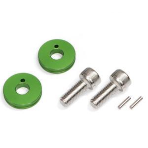 アクティブ(ACTIVE) オプション 5mm延長カラーセット GRN ACTIVE 17726002 ステップバー ライダー側/タンデム側兼用