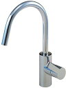 YAZAWA ヤザワ シングルワンホール混合栓 節水水栓 キッチン用 泡沫吐水 寒冷地用 column K8751JK