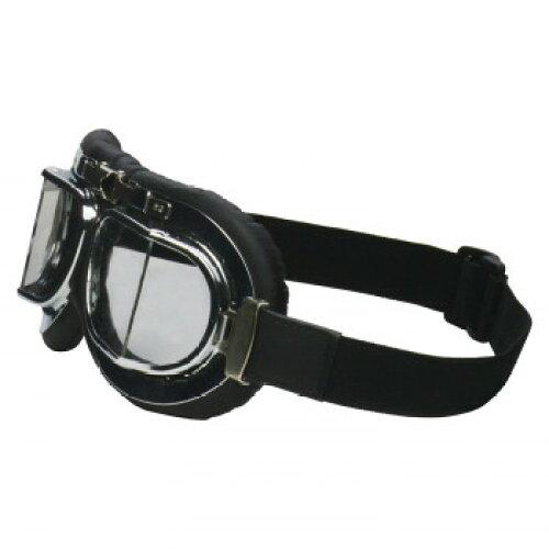 リード工業 BARTON ビンテージゴーグル フリーサイズ ブラック PG-351A (1603112)