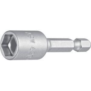 ASW社 エーエスダブリュー ソケットビット 差込角6.35x対辺6.0mm 全長50mm (062004 1617)